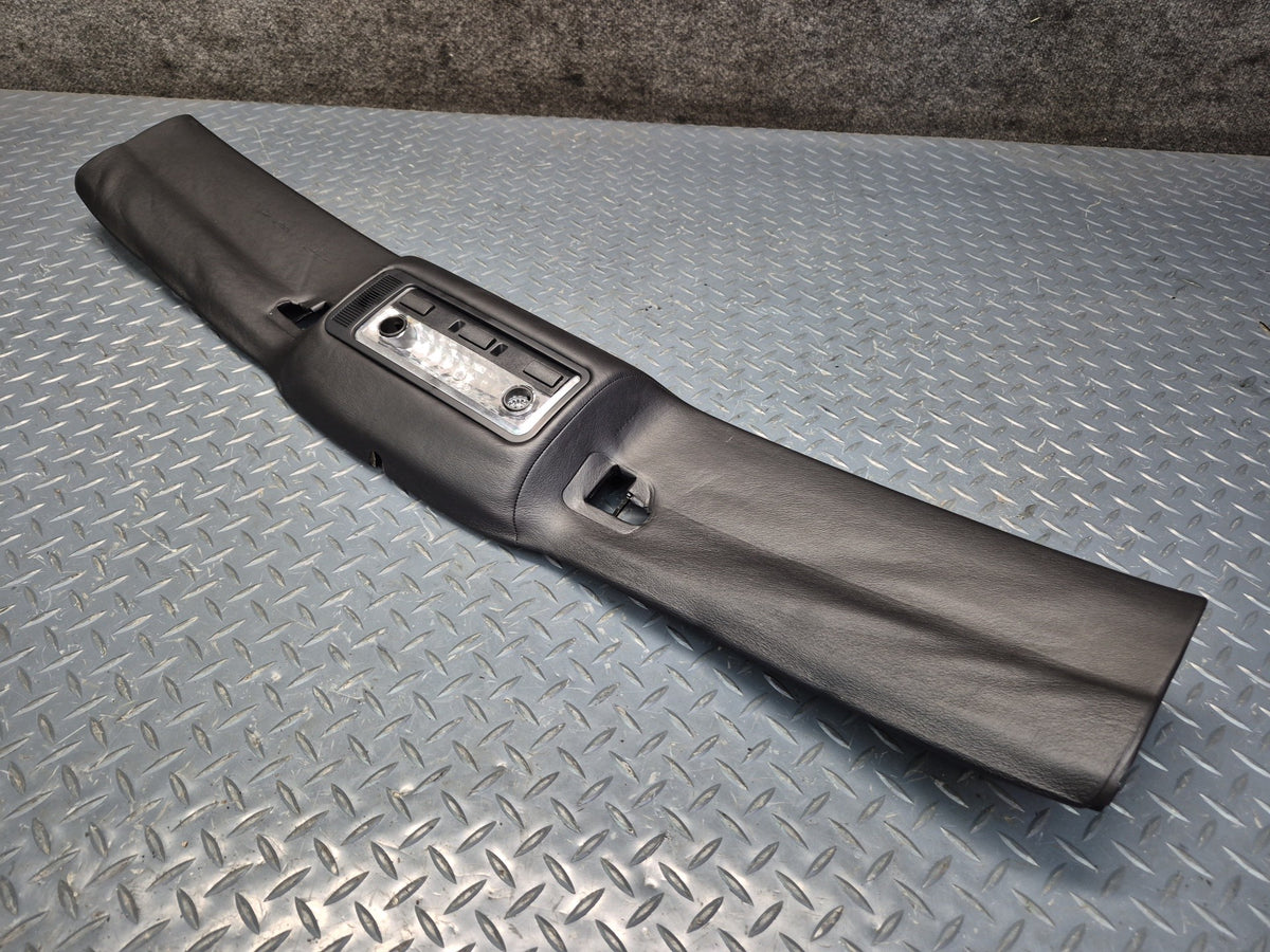 03-08 BMW E85 Z4 Roadster Front Headliner Leather Trim Panel w Dome Light OEM