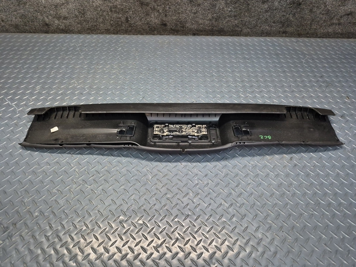 03-08 BMW E85 Z4 Roadster Front Headliner Leather Trim Panel w Dome Light OEM