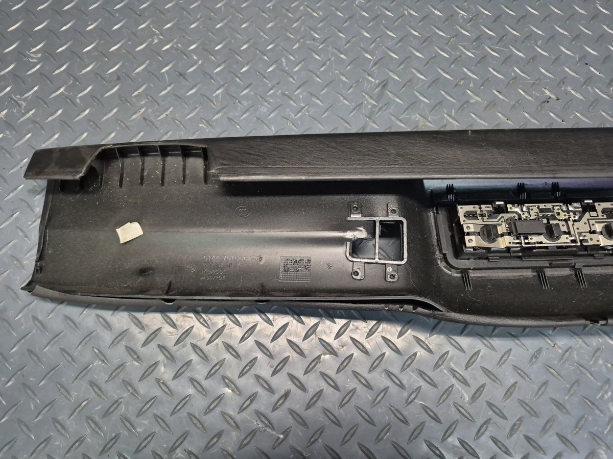 03-08 BMW E85 Z4 Roadster Front Headliner Leather Trim Panel w Dome Light OEM