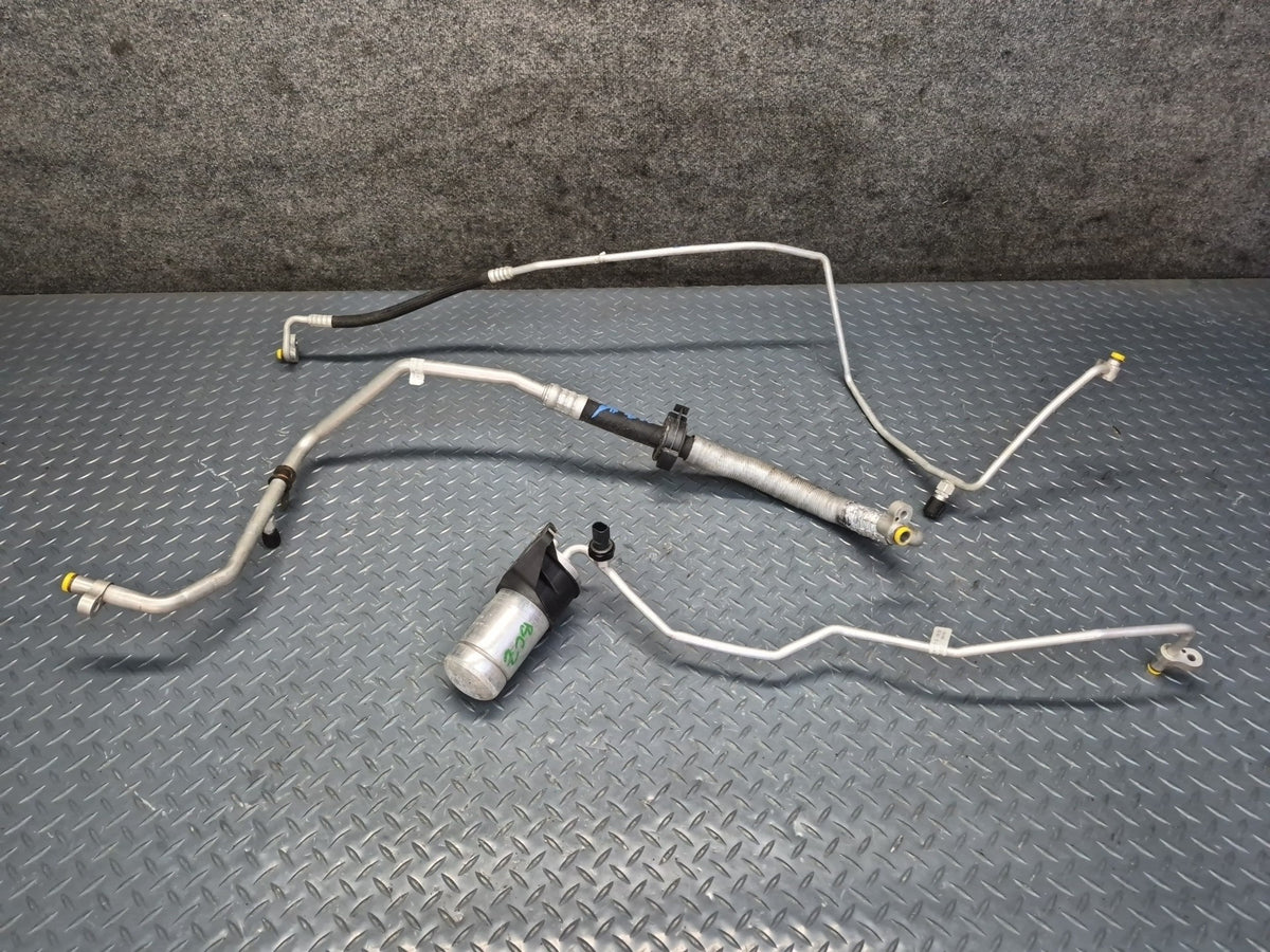 06-08 BMW E85 Z4 N52 3.0L Set of 3 A/C Air Condition Hose Pipe Line w Dryer OEM