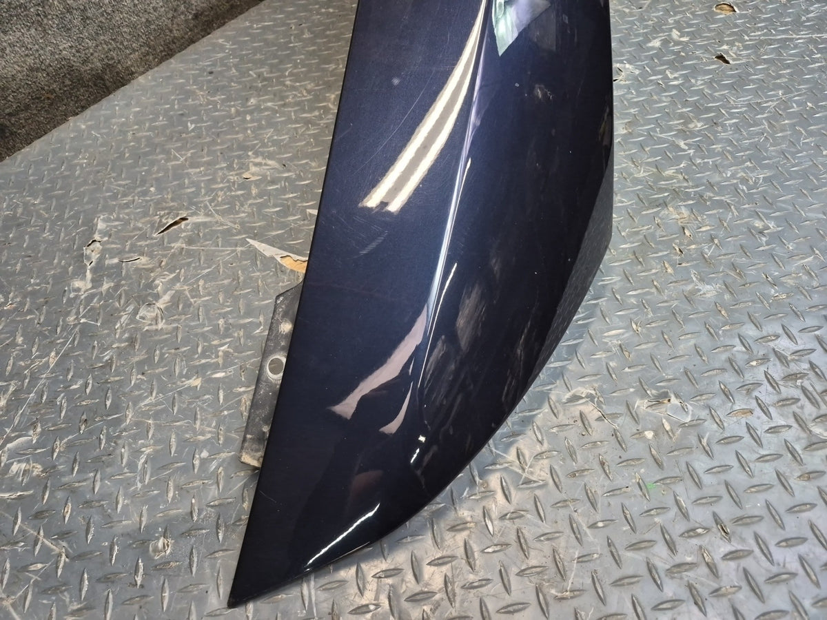 03-08 BMW E86 E85 Z4 Front Left Fender Shell Cover Panel Monaco Blue OEM