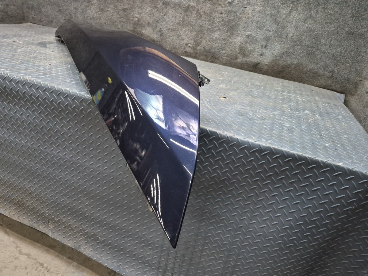 03-08 BMW E86 E85 Z4 Front Left Fender Shell Cover Panel Monaco Blue OEM