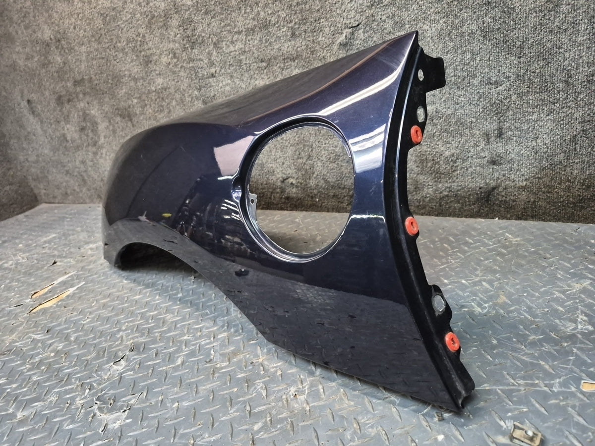 03-08 BMW E85 Z4 Rear Right Quarter Fender Shell Cover Panel Monaco Blue OEM