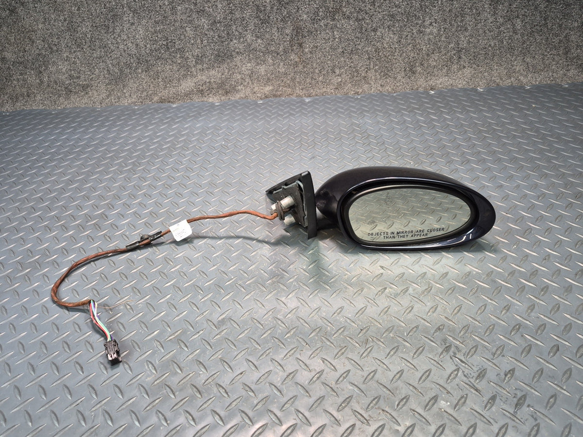 03-08 BMW E85 E86 Z4 Right Exterior Auto Dim Heated Side View Mirror Blue OEM