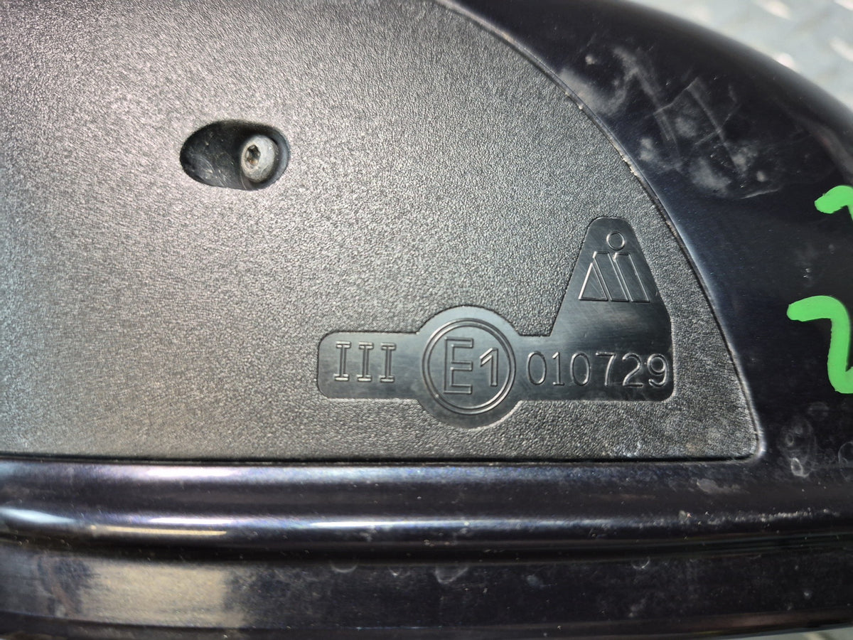 03-08 BMW E85 E86 Z4 Left Exterior Side View Heated Mirror Glass Discoloration
