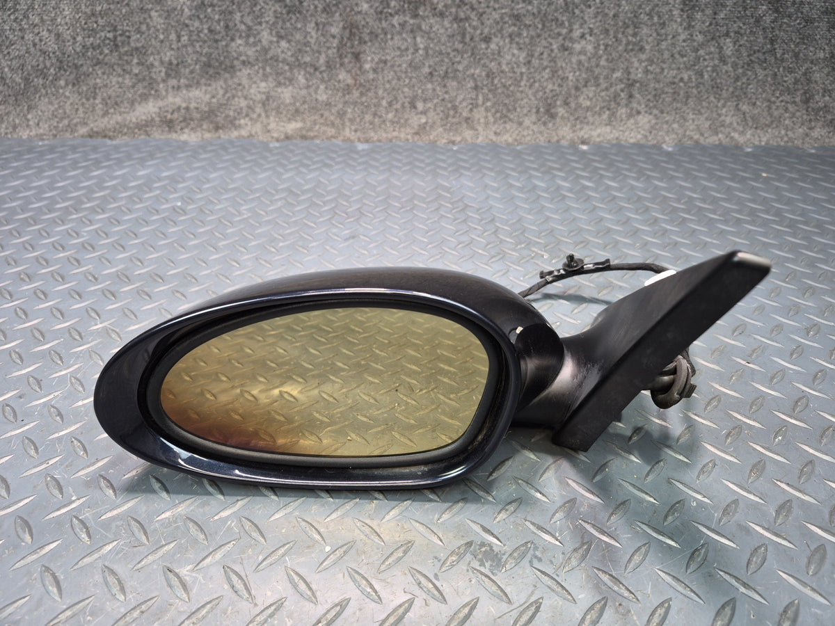 03-08 BMW E85 E86 Z4 Left Exterior Side View Heated Mirror Glass Discoloration