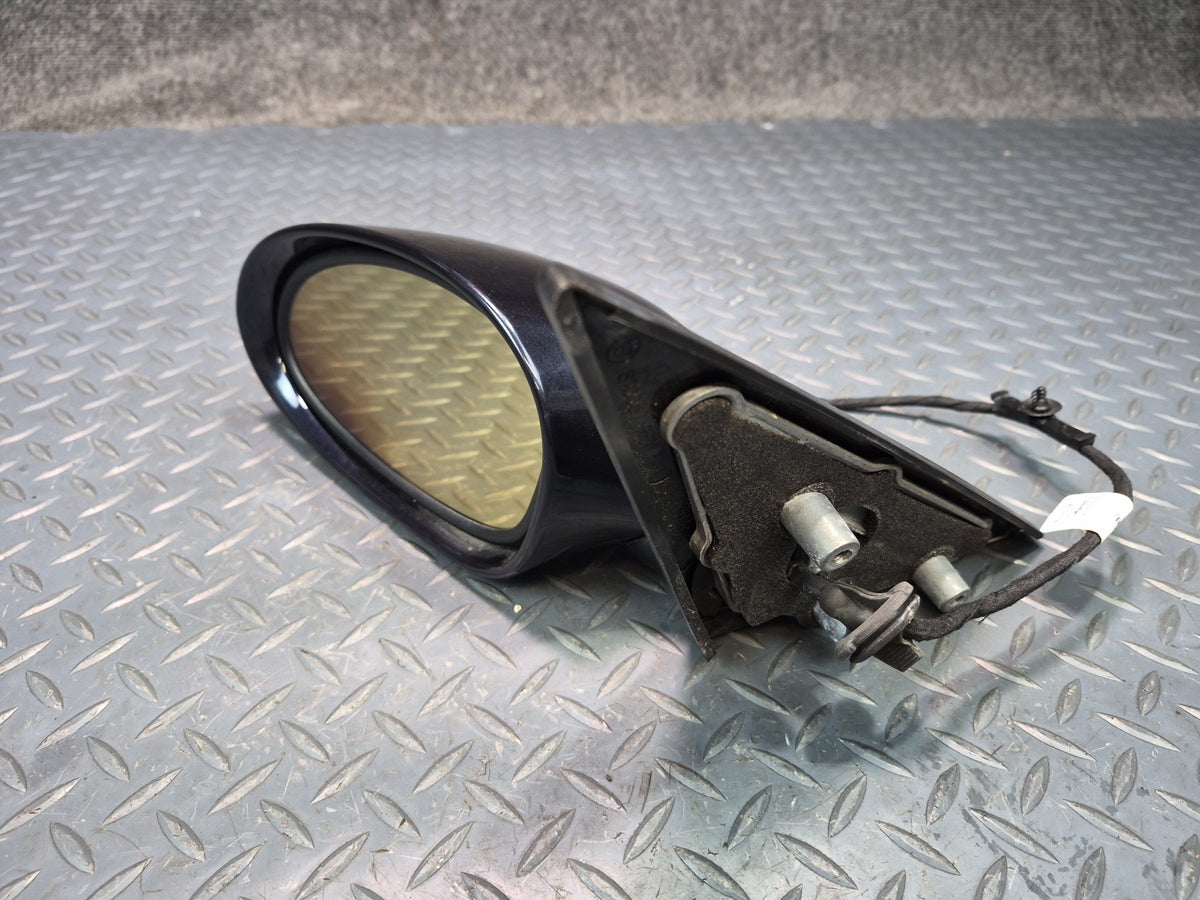 03-08 BMW E85 E86 Z4 Left Exterior Side View Heated Mirror Glass Discoloration