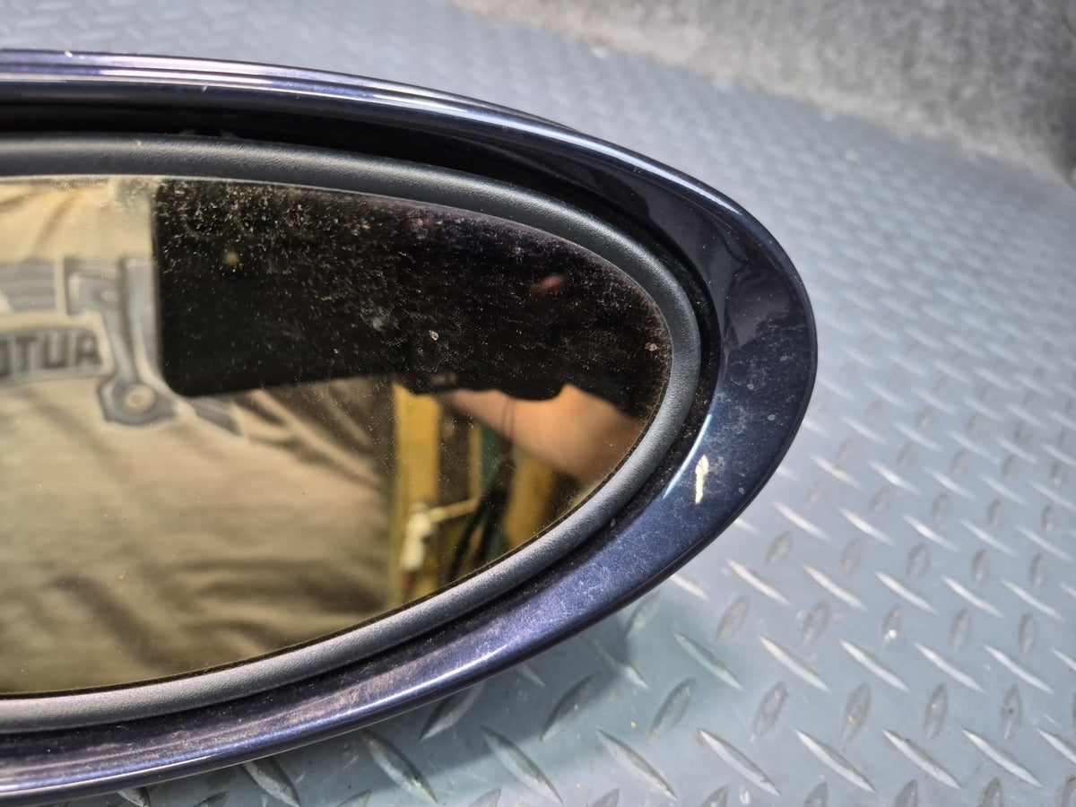 03-08 BMW E85 E86 Z4 Left Exterior Side View Heated Mirror Glass Discoloration