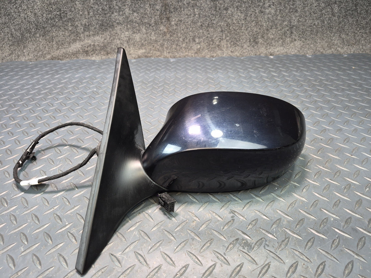 03-08 BMW E85 E86 Z4 Left Exterior Side View Heated Mirror Glass Discoloration
