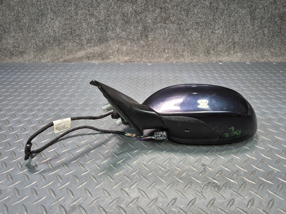 03-08 BMW E85 E86 Z4 Left Exterior Side View Heated Mirror Glass Discoloration