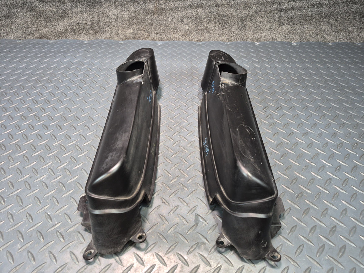 97-04 Chevrolet Corvette C5 Front Left & Right Fog Light Deflector Trim Set OEM
