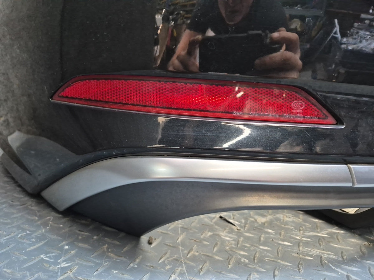 18-19 Audi A5 S5 Sportback Rear Bumper Cover Panel w PDC Mythos Black Assy OEM
