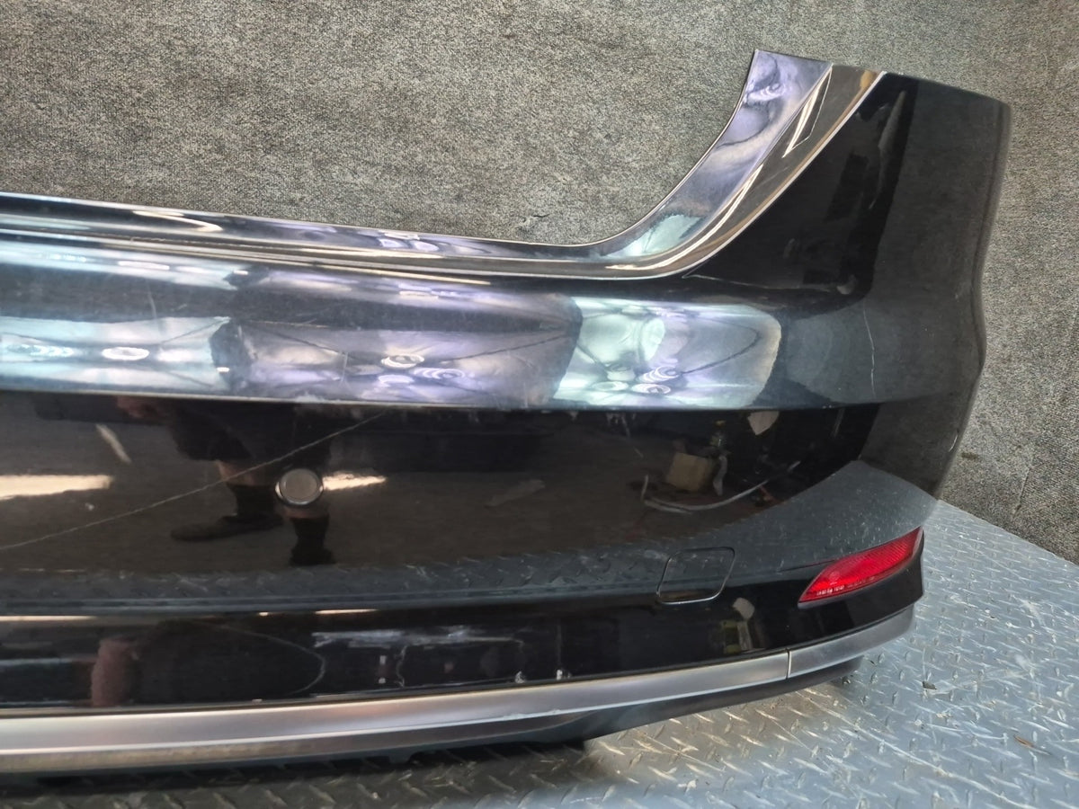 18-19 Audi A5 S5 Sportback Rear Bumper Cover Panel w PDC Mythos Black Assy OEM