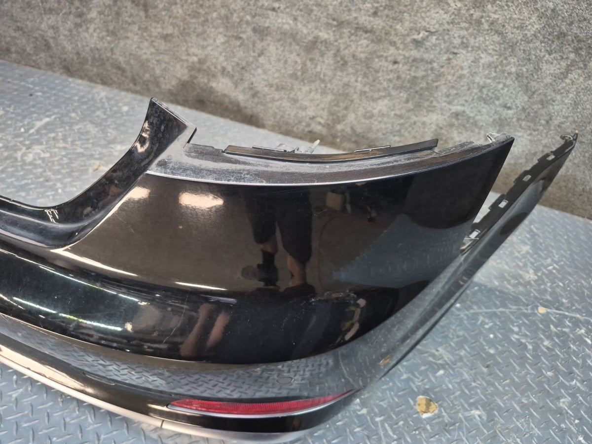 18-19 Audi A5 S5 Sportback Rear Bumper Cover Panel w PDC Mythos Black Assy OEM