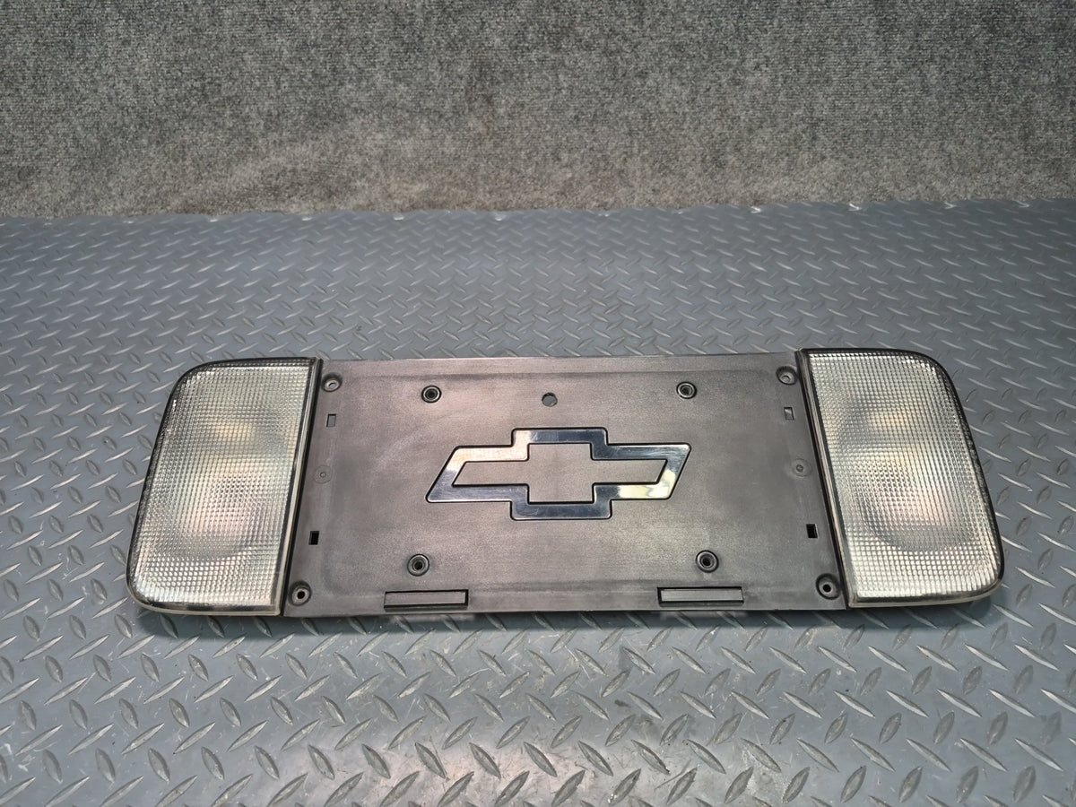 97-04 Chevrolet Corvette C5 Rear Reverse Light License Plate Holder 16524094 OEM
