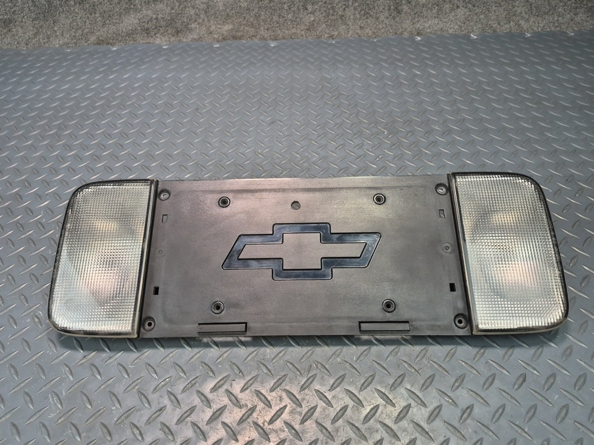 97-04 Chevrolet Corvette C5 Rear Reverse Light License Plate Holder 16524094 OEM