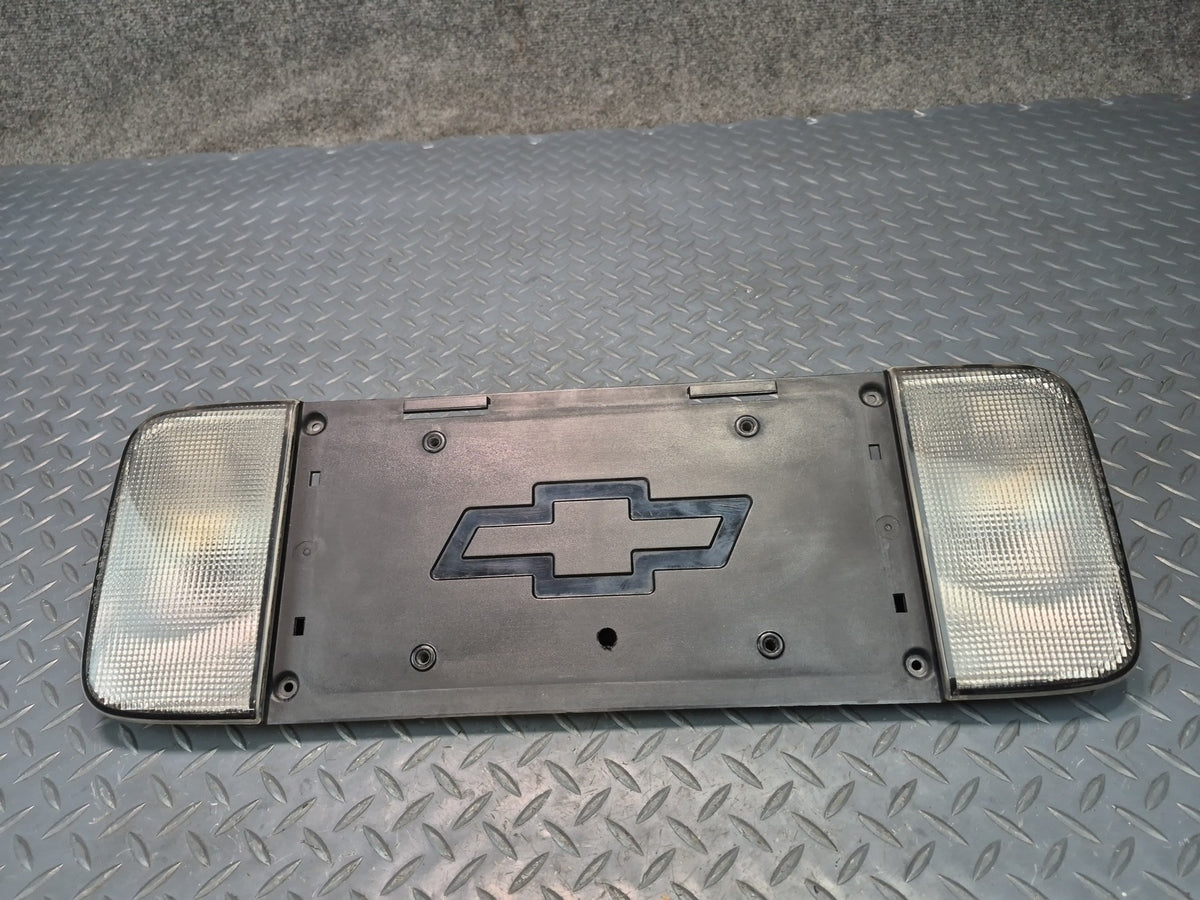 97-04 Chevrolet Corvette C5 Rear Reverse Light License Plate Holder 16524094 OEM