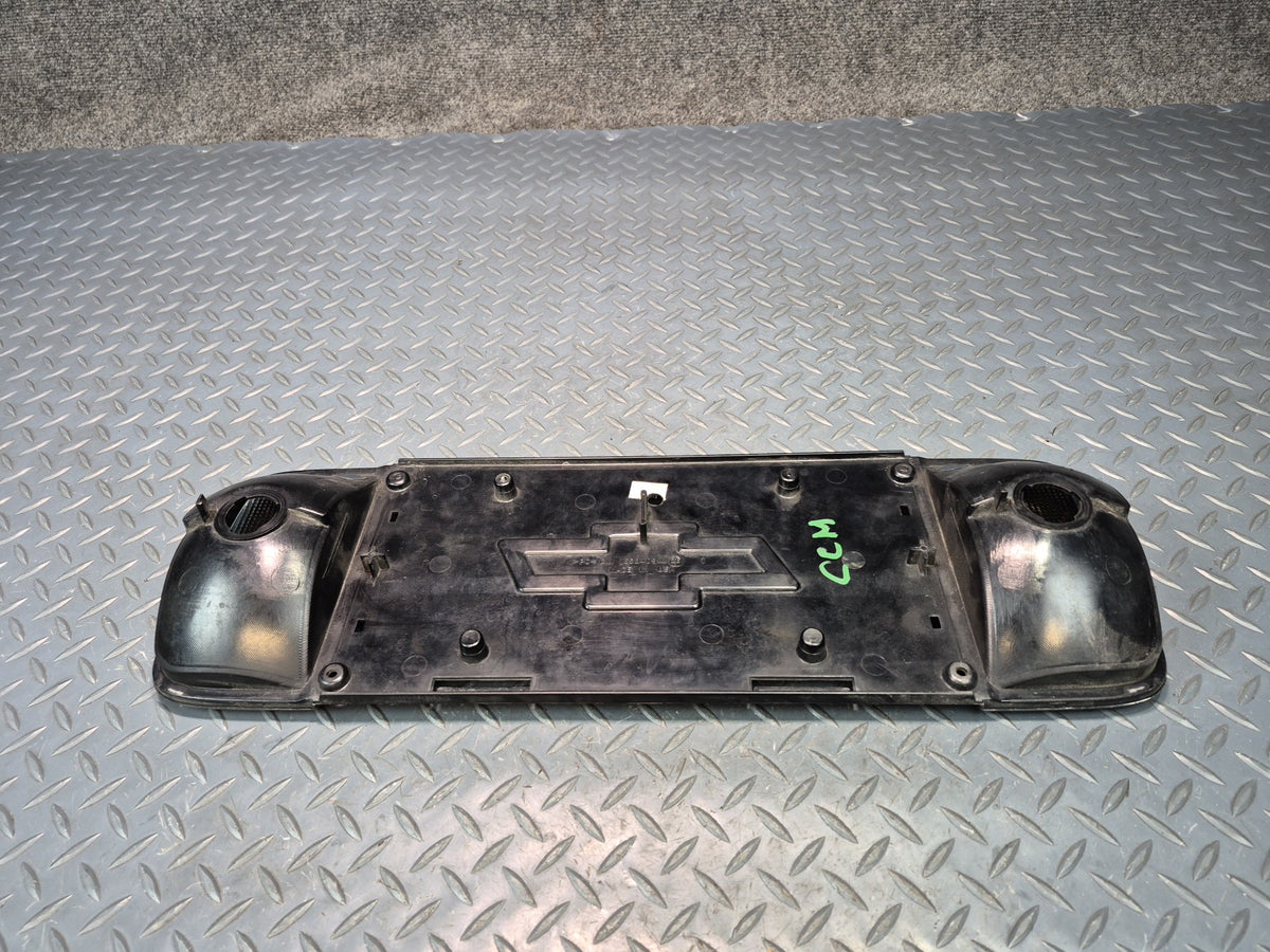 97-04 Chevrolet Corvette C5 Rear Reverse Light License Plate Holder 16524094 OEM