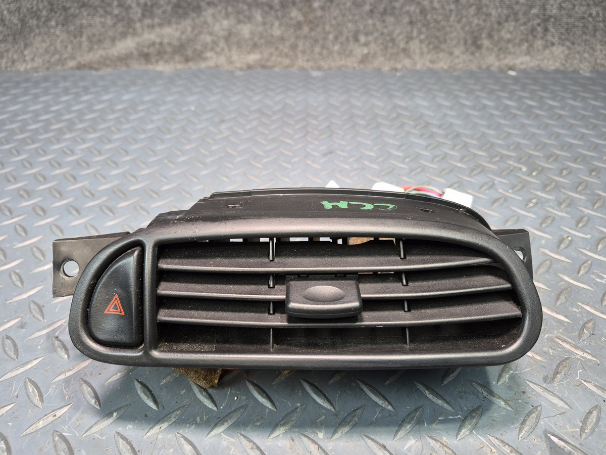97-04 Chevrolet Corvette C5 Set of 2 Dash Front & Right Air Vent Grille OEM