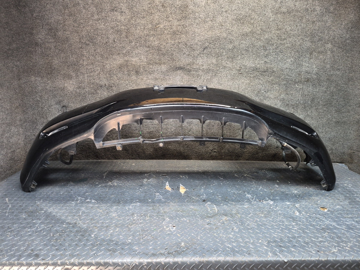 02-05 Lexus Z40 SC430 Front Bumper Cover Panel Black w Fog Lights Washer Damaged