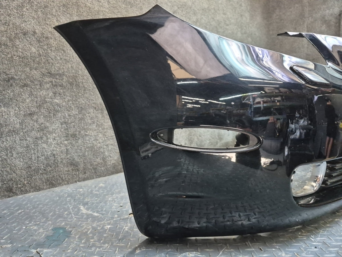 02-05 Lexus Z40 SC430 Front Bumper Cover Panel Black w Fog Lights Washer Damaged