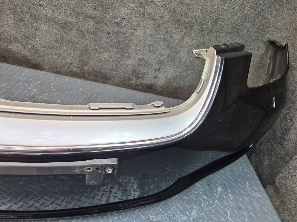 02-05 Lexus Z40 SC430 Front Bumper Cover Panel Black w Fog Lights Washer Damaged