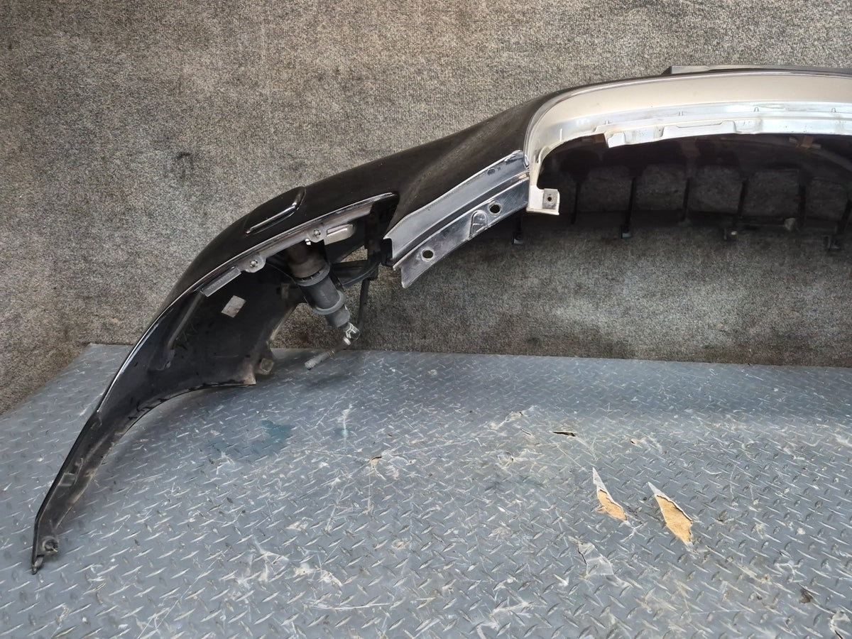 02-05 Lexus Z40 SC430 Front Bumper Cover Panel Black w Fog Lights Washer Damaged