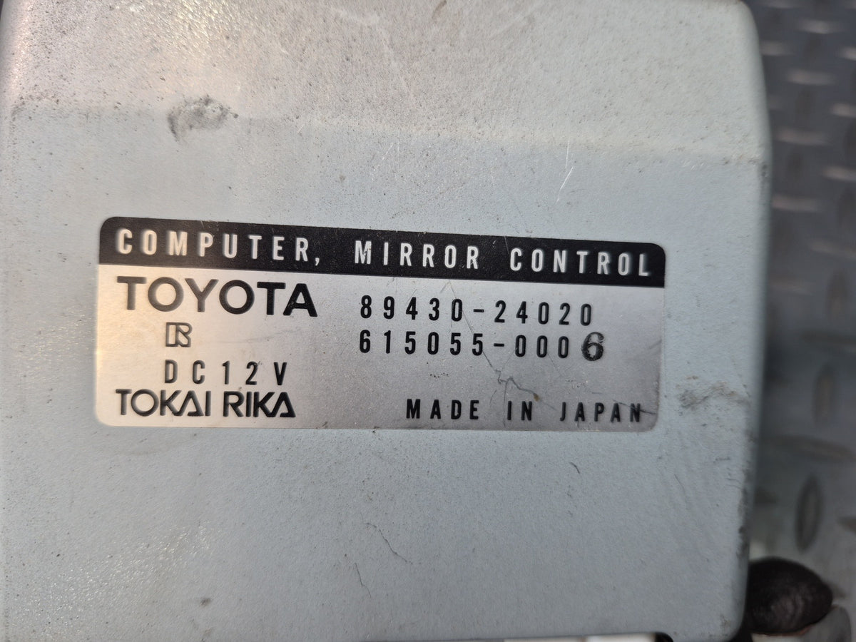 92-00 Lexus UZZ30L SC400 SC300 Mirror Control Module Unit 89430-24020 OEM