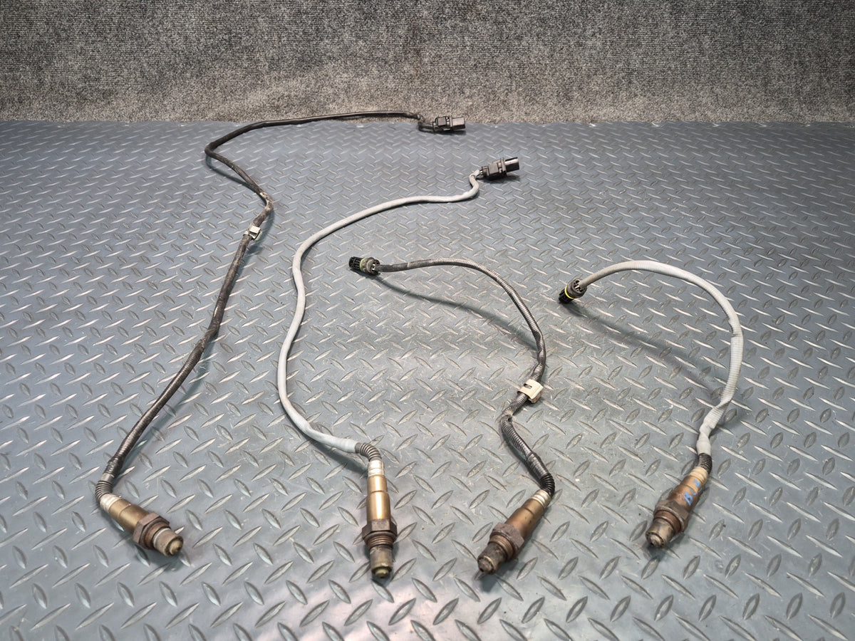 06-08 BMW E85 E86 Z4 3.0L N52 Set of 4 Exhaust Oxygen O2 Lambda Sensor OEM
