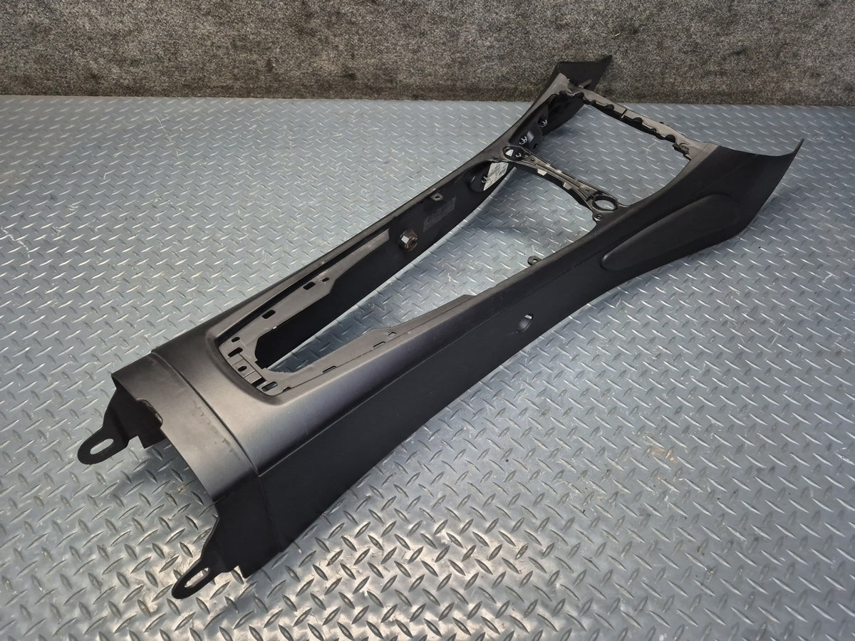 03-08 BMW E86 E85 Z4 Front Center Console Trim Cover Panel Black OEM