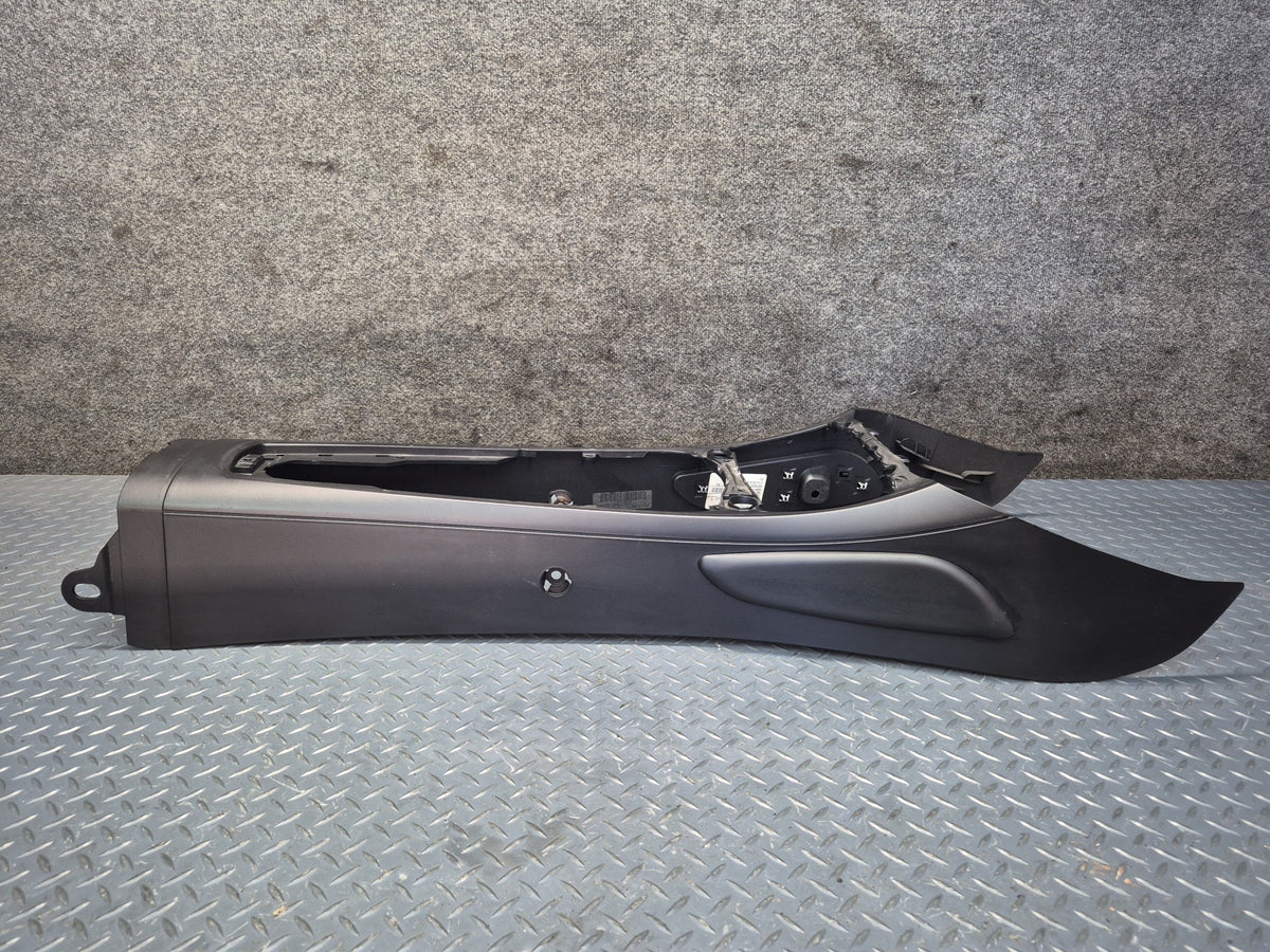03-08 BMW E86 E85 Z4 Front Center Console Trim Cover Panel Black OEM