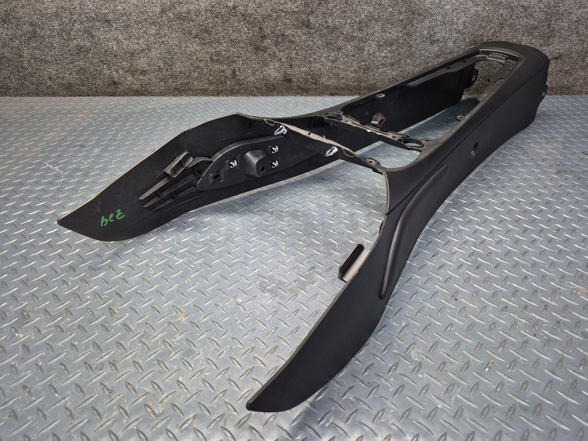 03-08 BMW E86 E85 Z4 Front Center Console Trim Cover Panel Black OEM