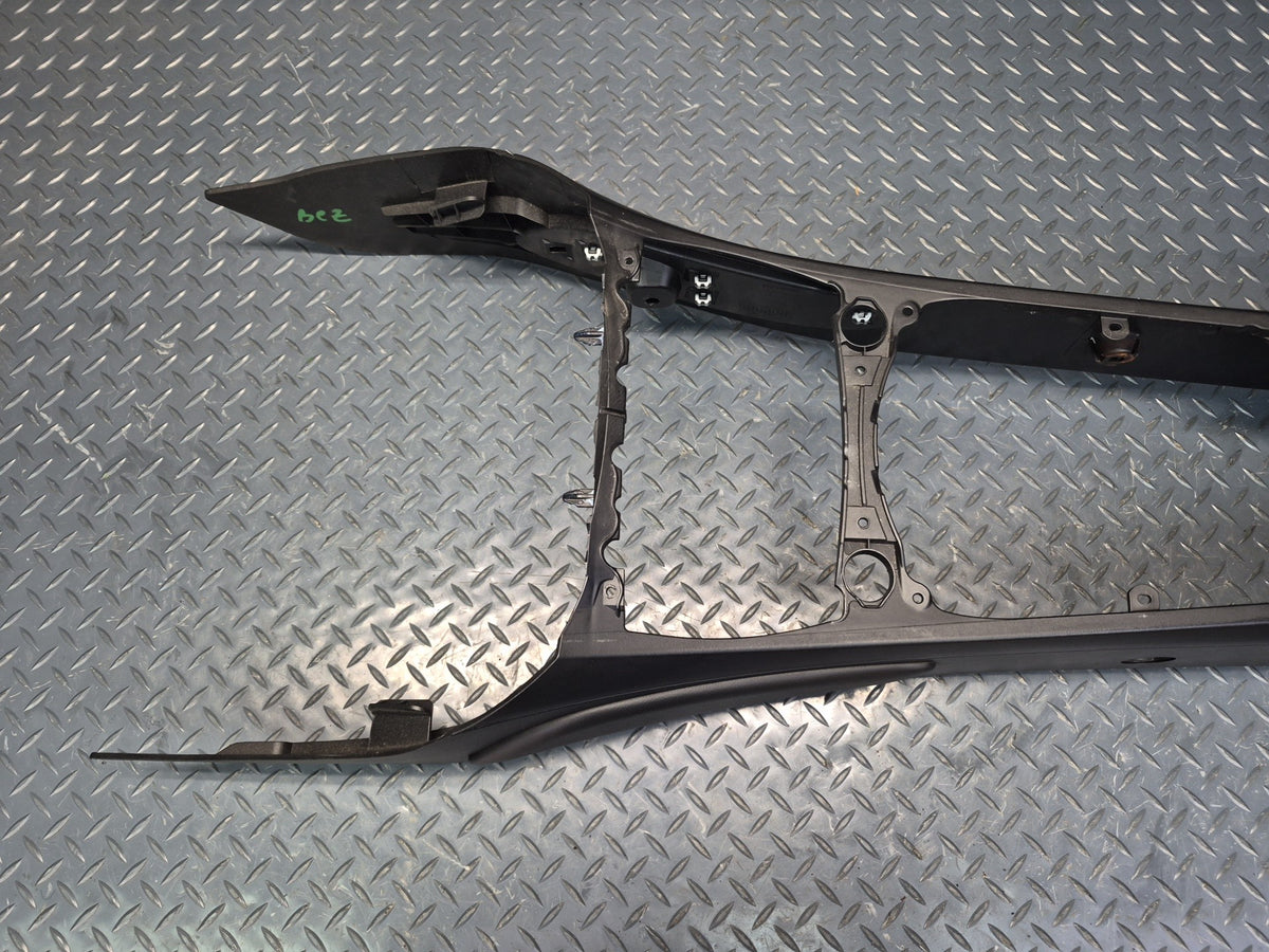 03-08 BMW E86 E85 Z4 Front Center Console Trim Cover Panel Black OEM