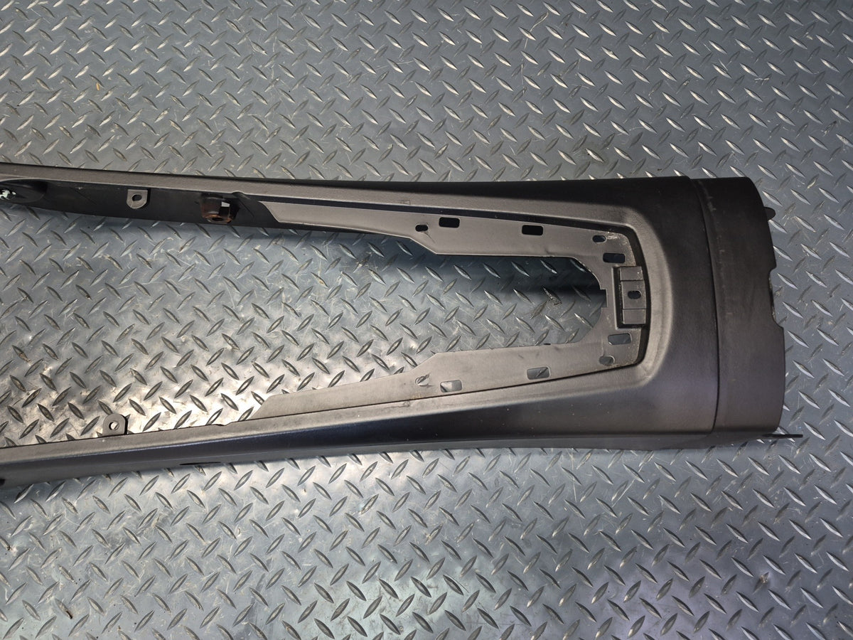 03-08 BMW E86 E85 Z4 Front Center Console Trim Cover Panel Black OEM
