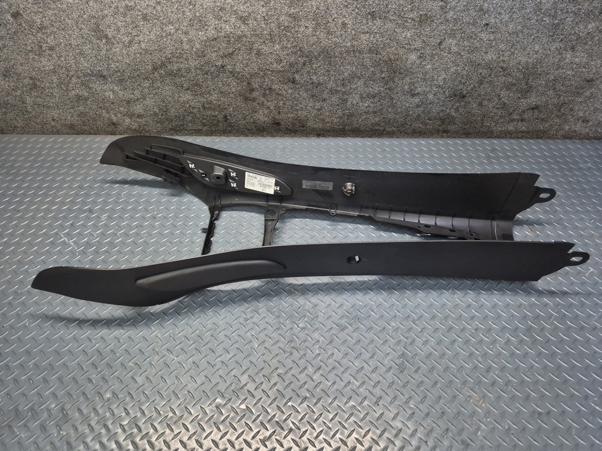 03-08 BMW E86 E85 Z4 Front Center Console Trim Cover Panel Black OEM