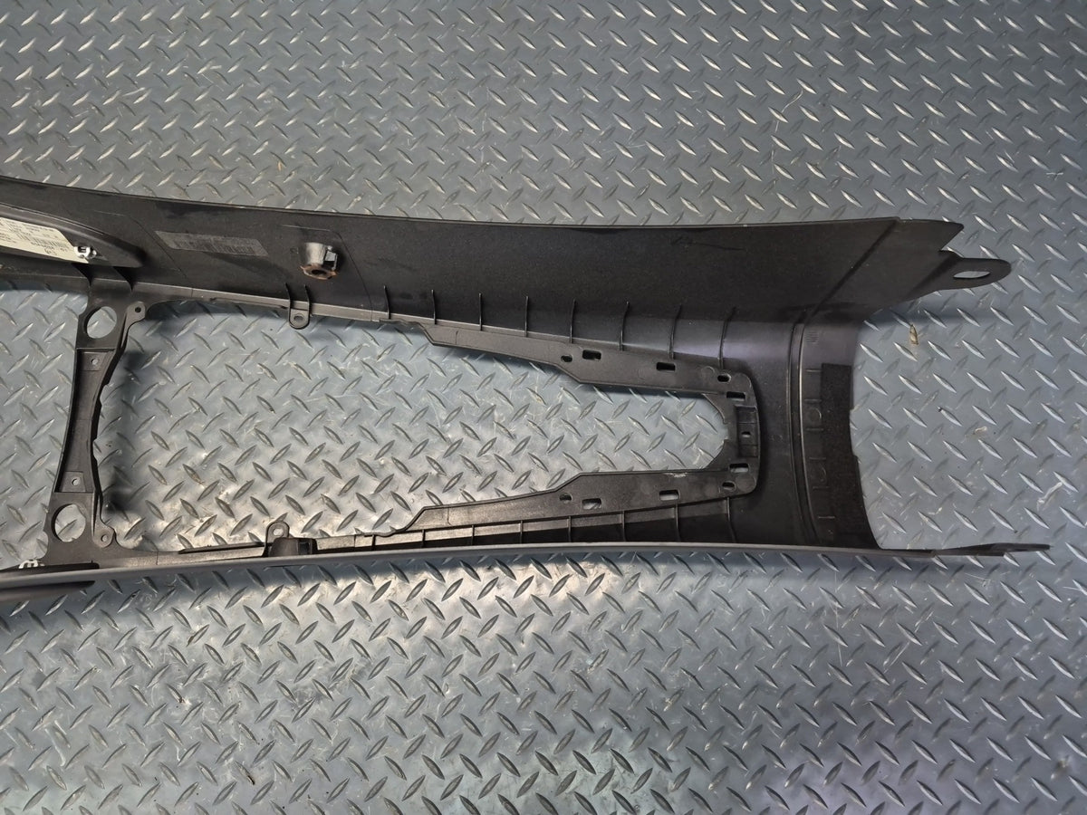 03-08 BMW E86 E85 Z4 Front Center Console Trim Cover Panel Black OEM