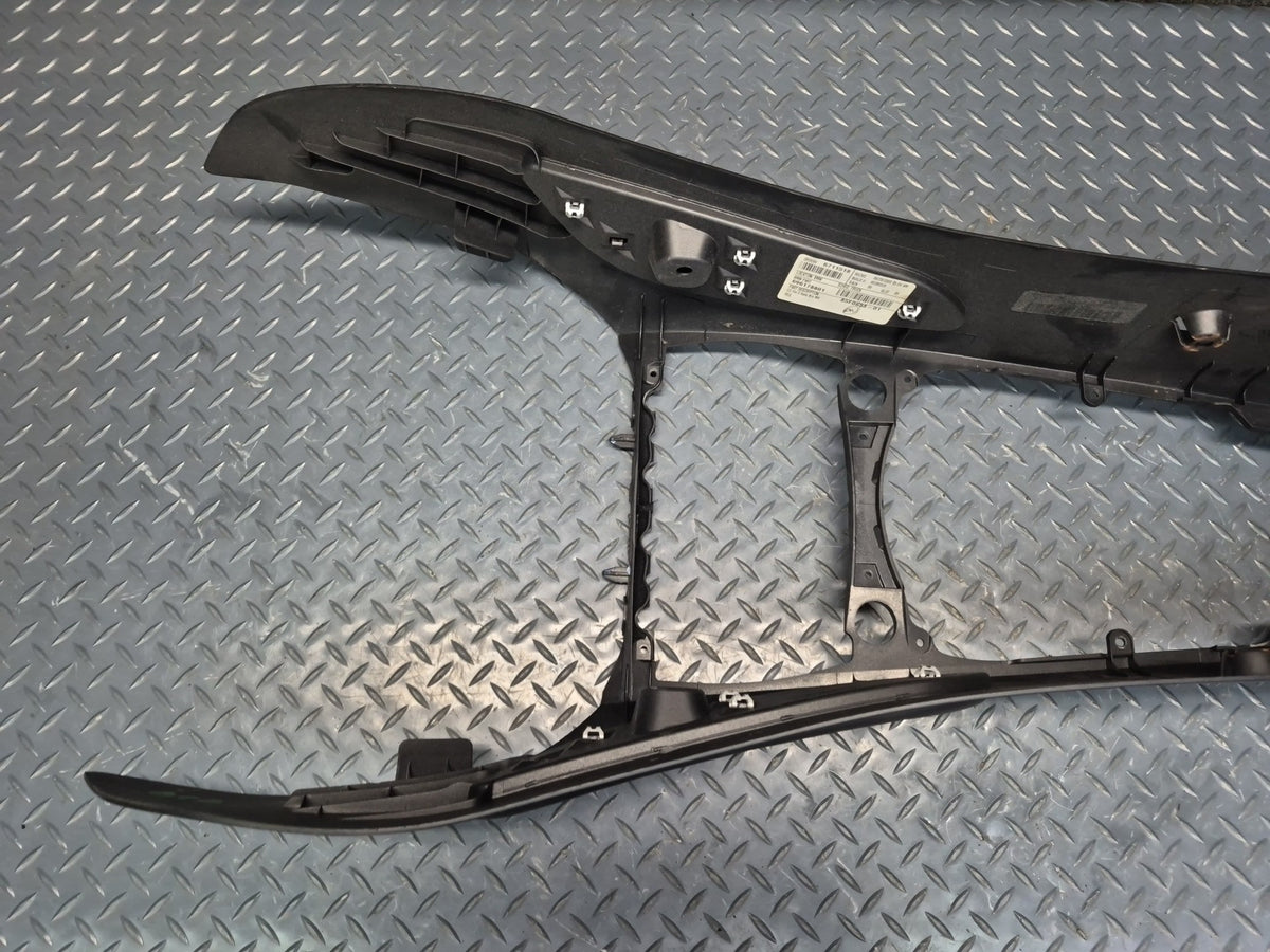 03-08 BMW E86 E85 Z4 Front Center Console Trim Cover Panel Black OEM