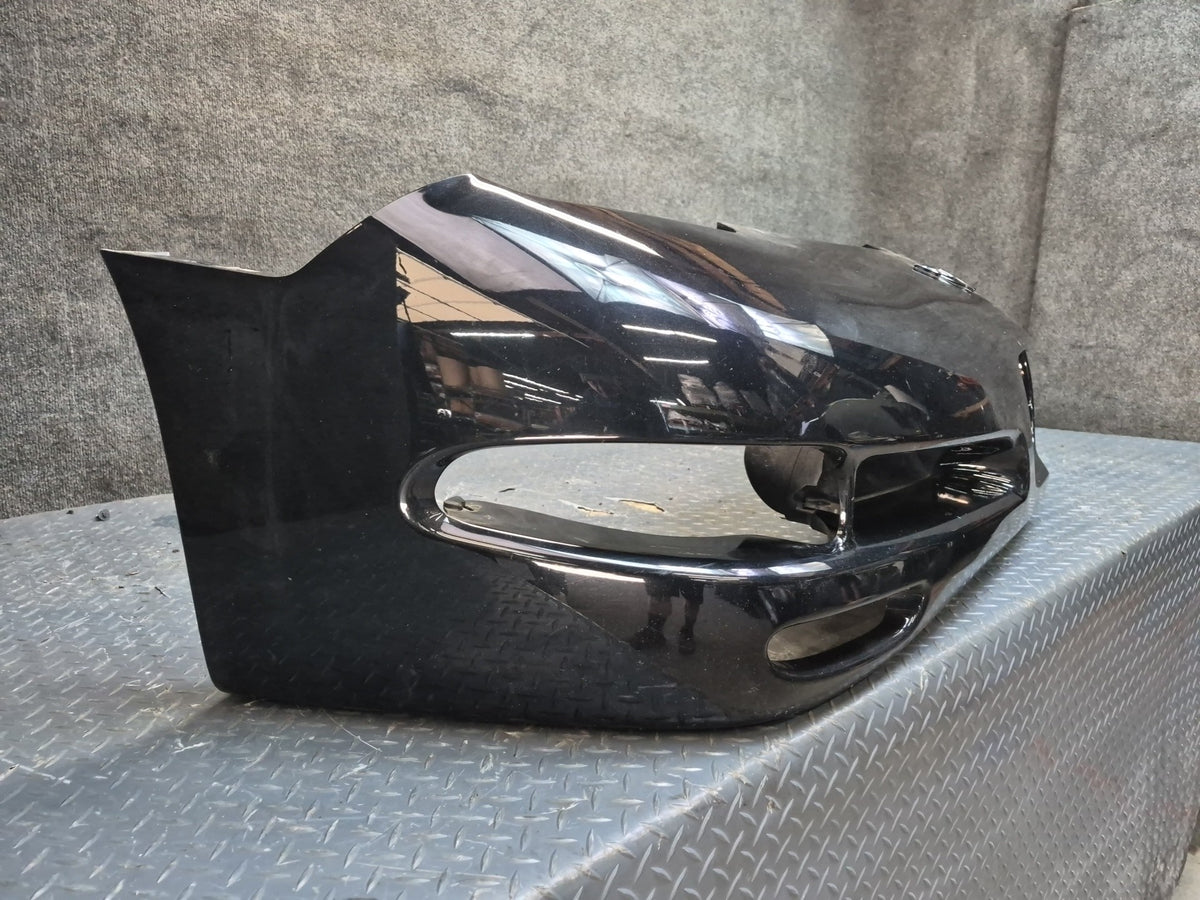 97-04 Chevrolet Corvette C5 Front Bumper Cover Black OEM
