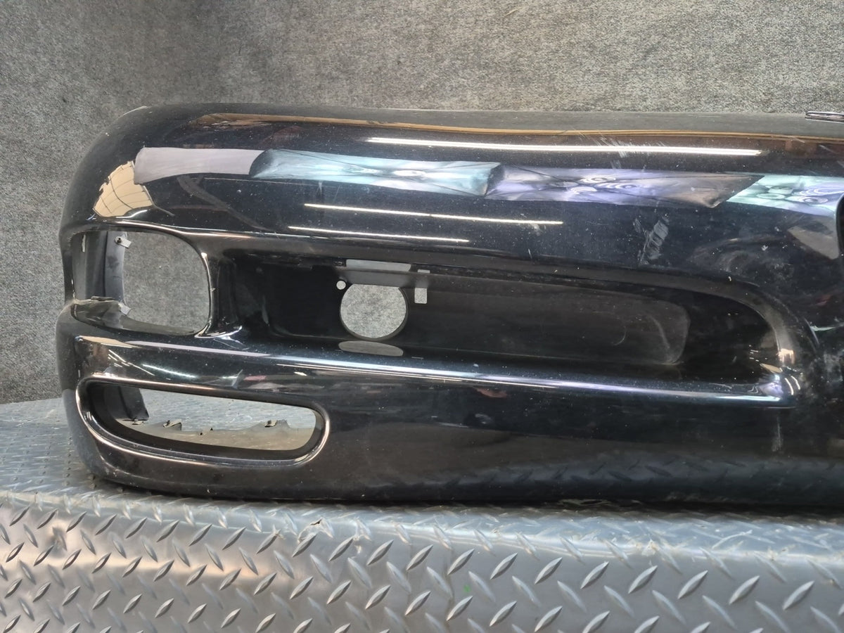 97-04 Chevrolet Corvette C5 Front Bumper Cover Black OEM
