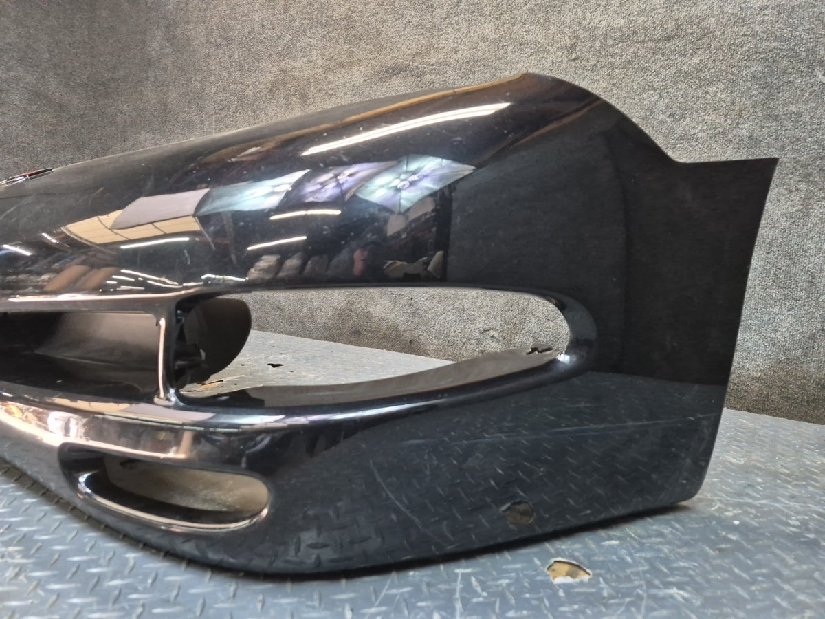97-04 Chevrolet Corvette C5 Front Bumper Cover Black OEM