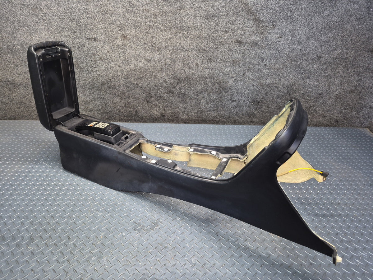 95-00 Lexus UZZ30L SC300 SC400 Front Center Console Trim Panel Black w Phone OEM