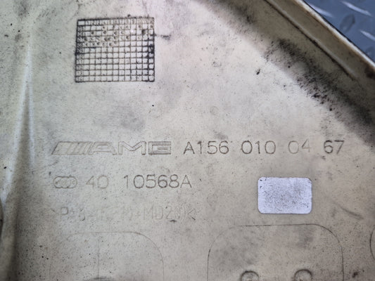 08-09 Mercedes W221 S63 AMG Front TOP Engine Cover Shield Panel 1560100467 OEM