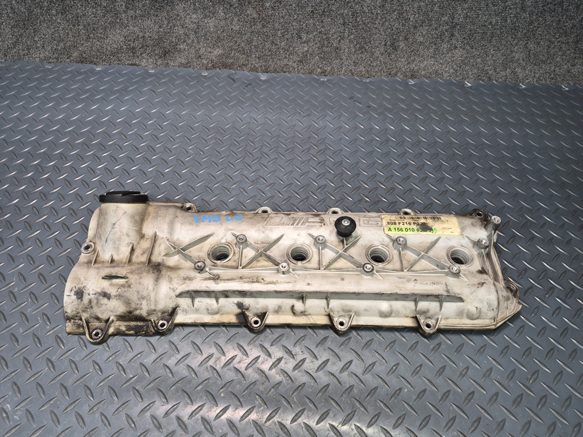 08-11 Mercedes W221 S63 AMG M156 6.3L Left Engine Cylinder Valve Cover OEM