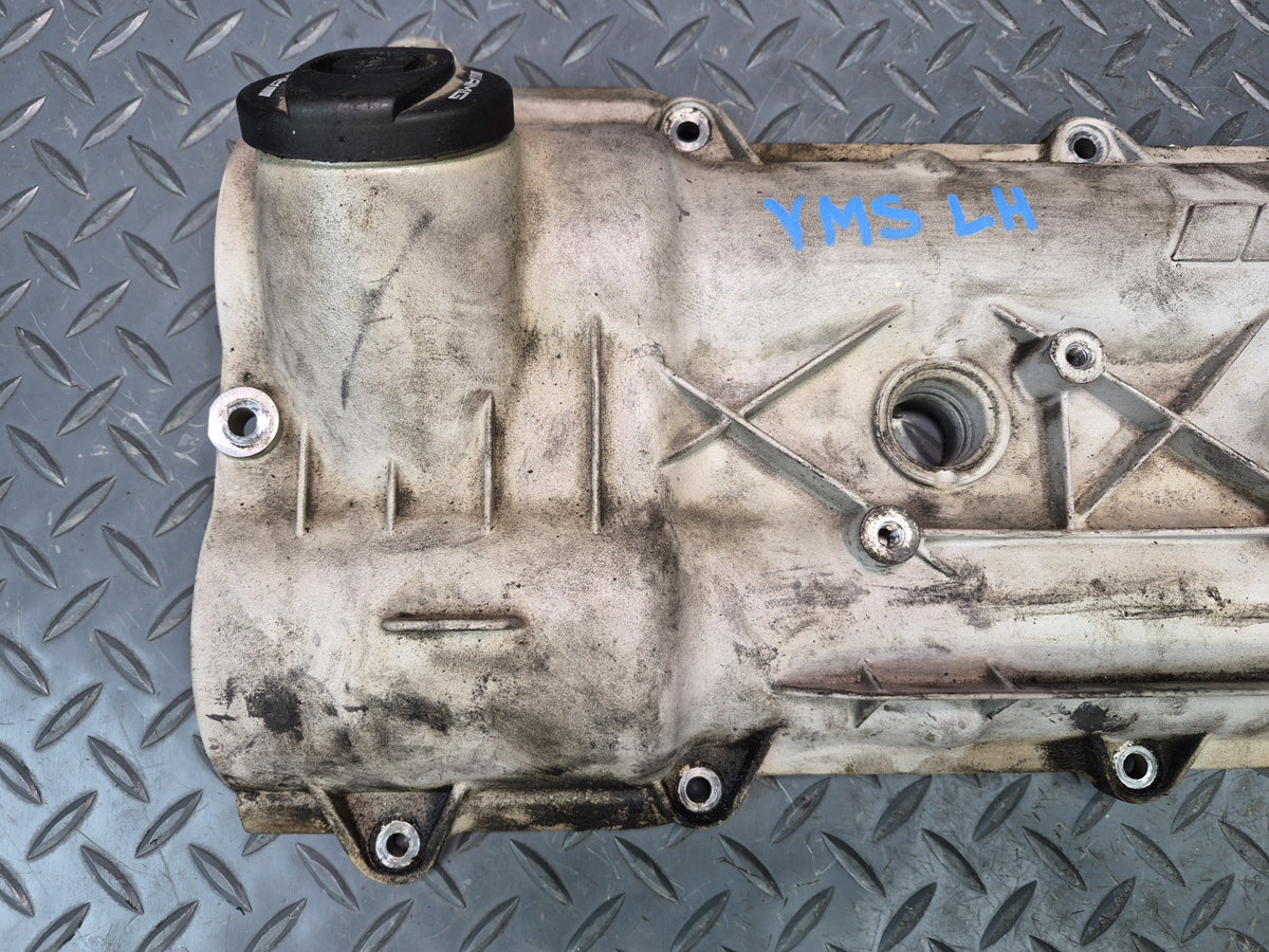 08-11 Mercedes W221 S63 AMG M156 6.3L Left Engine Cylinder Valve Cover OEM