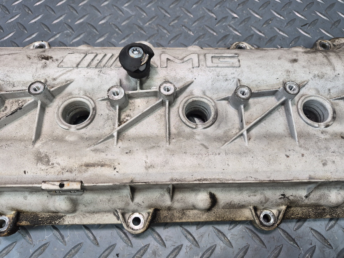 08-11 Mercedes W221 S63 AMG M156 6.3L Right Engine Cylinder Valve Cover OEM