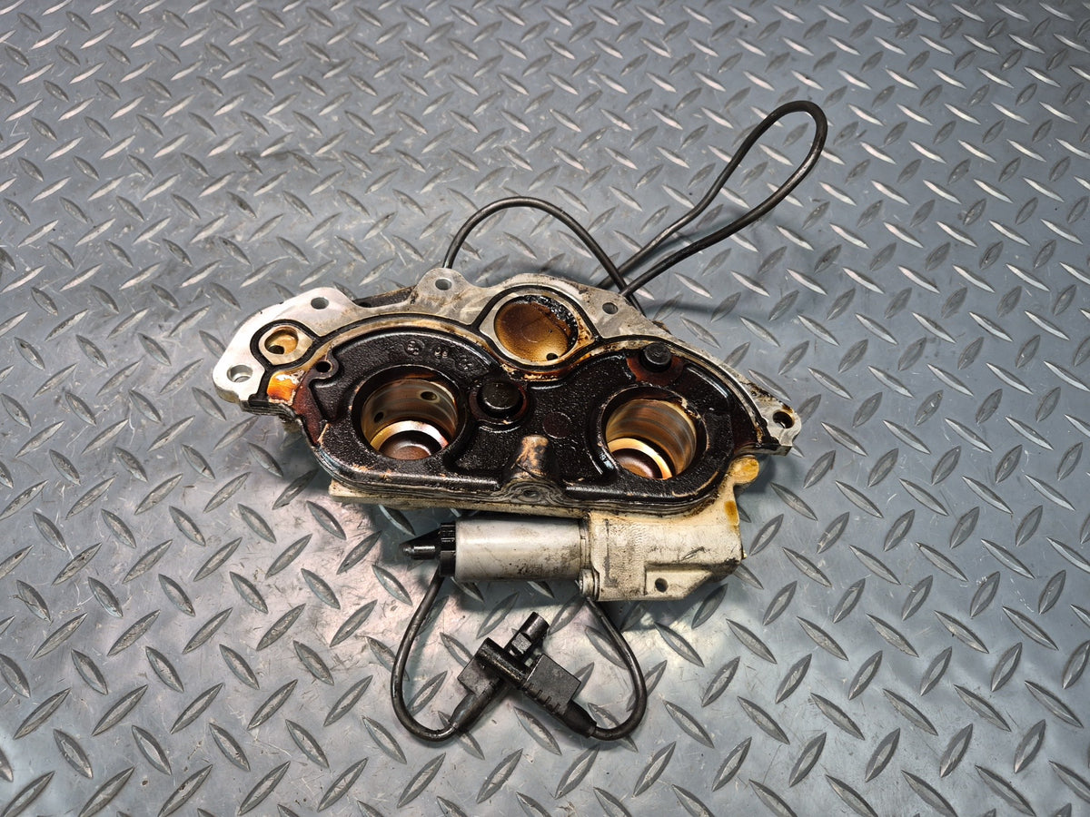 08-11 Mercedes W221 S63 AMG 6.3L M156 Left Engine Camshaft Adjuster Cover OEM