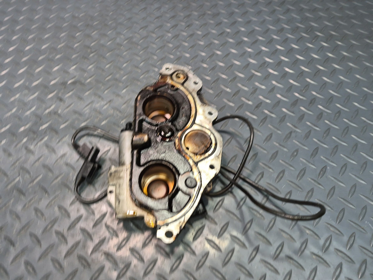 08-11 Mercedes W221 S63 AMG 6.3L M156 Left Engine Camshaft Adjuster Cover OEM