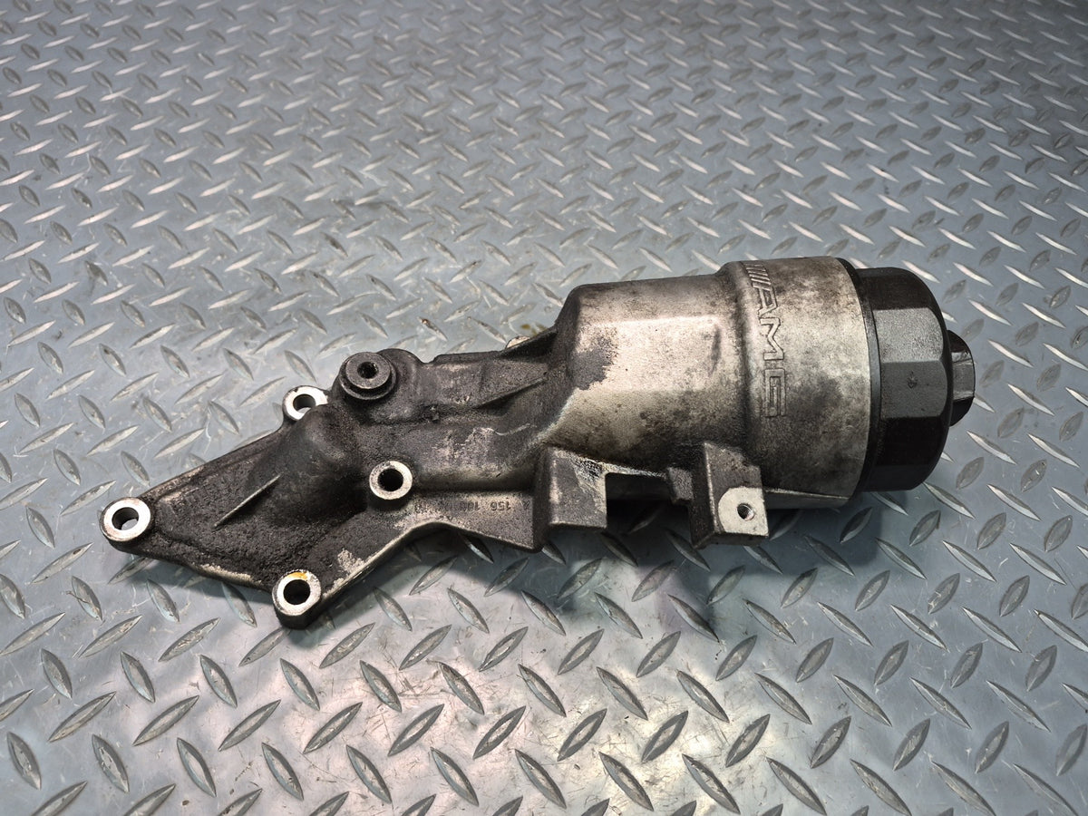 08-11 Mercedes W221 S63 AMG M156 6.3L Engine Oil Filter Housing OEM