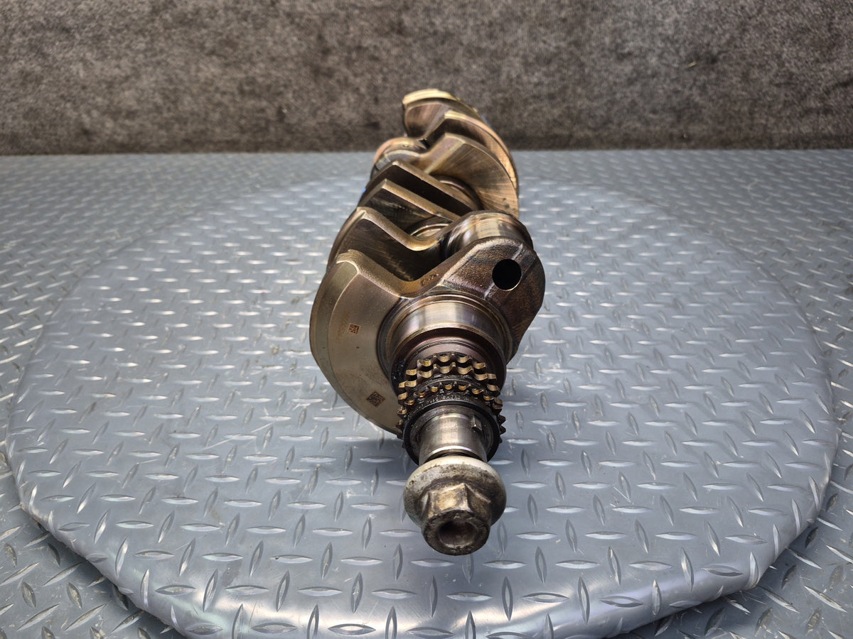 08-11 Mercedes W221 S63 AMG M156 6.3L Engine Motor Crankshaft Unit OEM