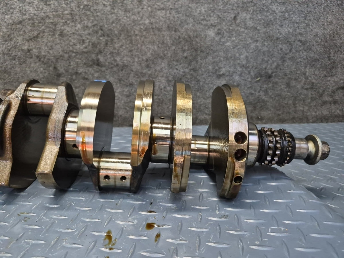 08-11 Mercedes W221 S63 AMG M156 6.3L Engine Motor Crankshaft Unit OEM